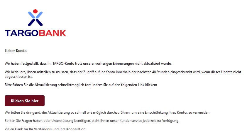 Screenshot Targobank