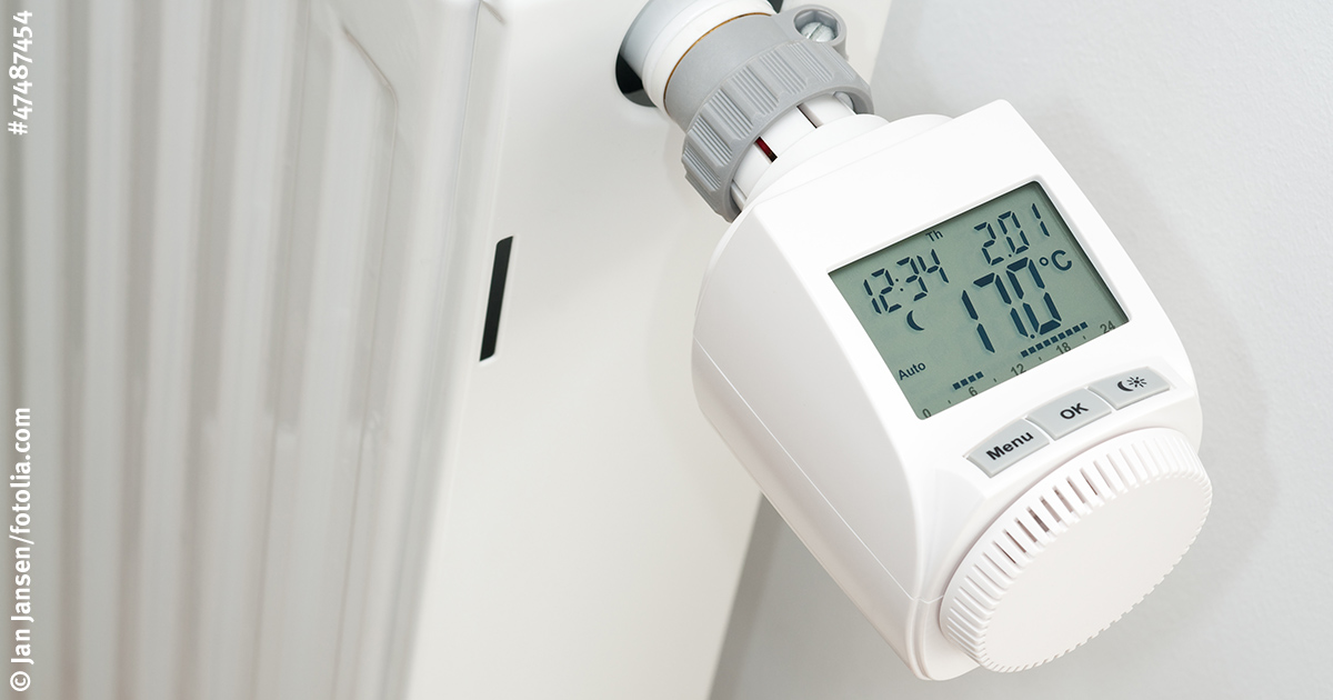 Was bedeuten die Zahlen auf dem Thermostat der Heizung